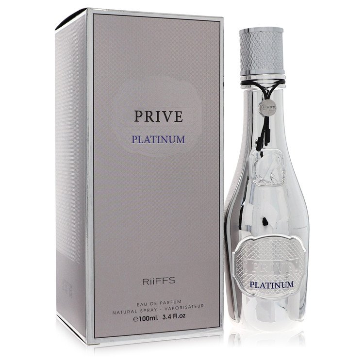 Riiffs Prive Platinum Eau De Parfum Spray 3.4 oz / 100 ml for Men