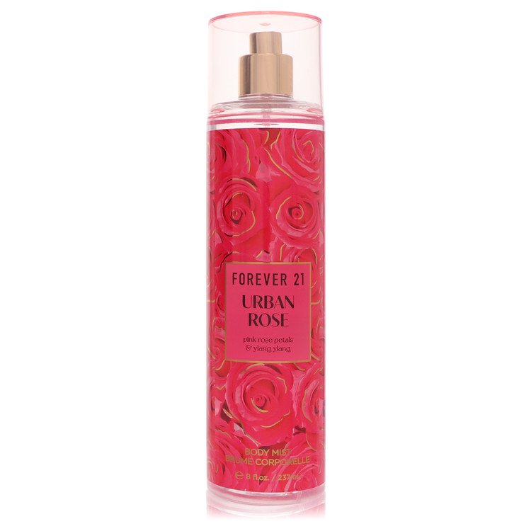 Forever 21 Urban Rose Body Mist for Women, 8 oz / 236 ml