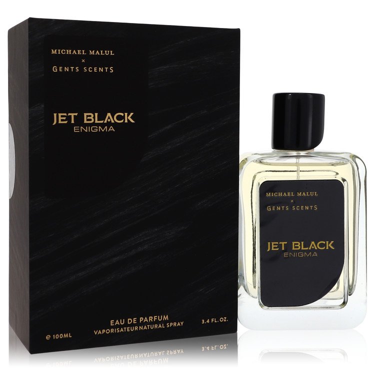 Michael Malul Jet Black Enigma Eau De Parfum Spray 3.4 oz / 100 ml for Men
