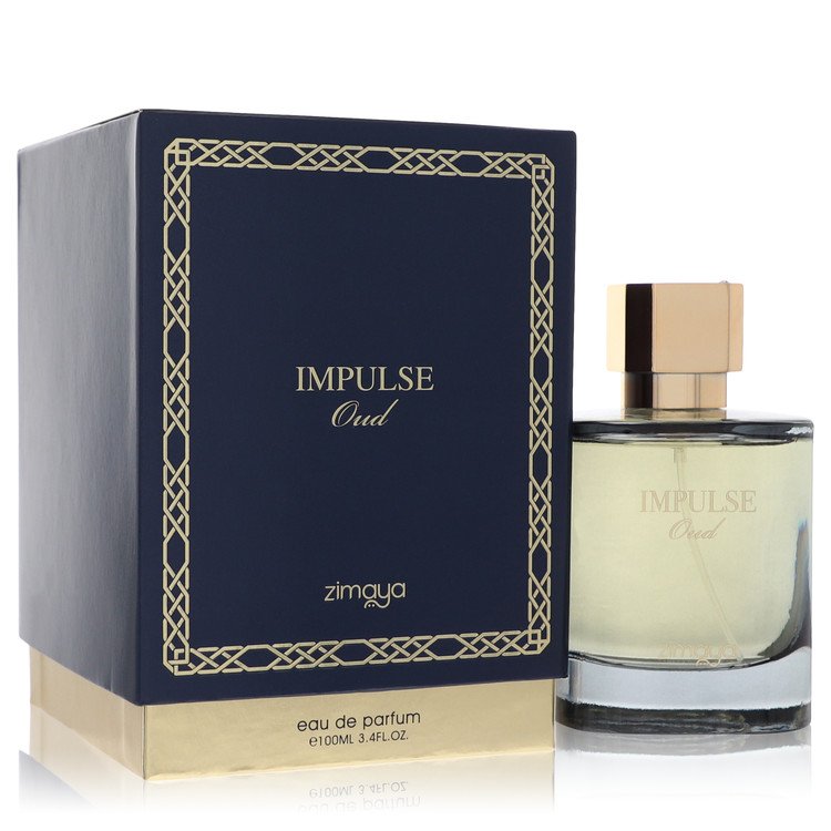 Afnan Zimaya Impulse Oud Eau de Parfum Spray for Men 3.4 oz / 100 ml