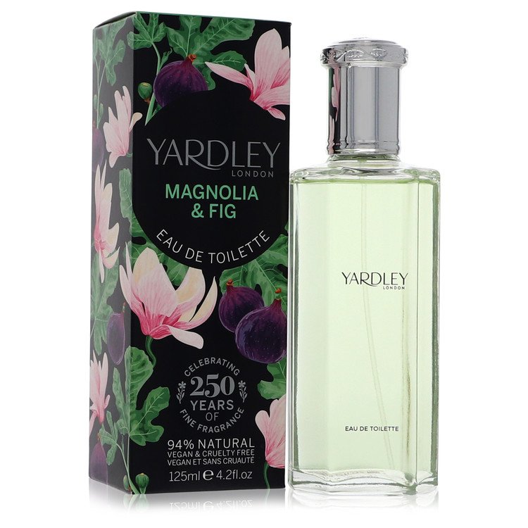 Yardley London Eau de Toilette Spray Magnolia & Fig 4.2 oz / 125 ml for Women
