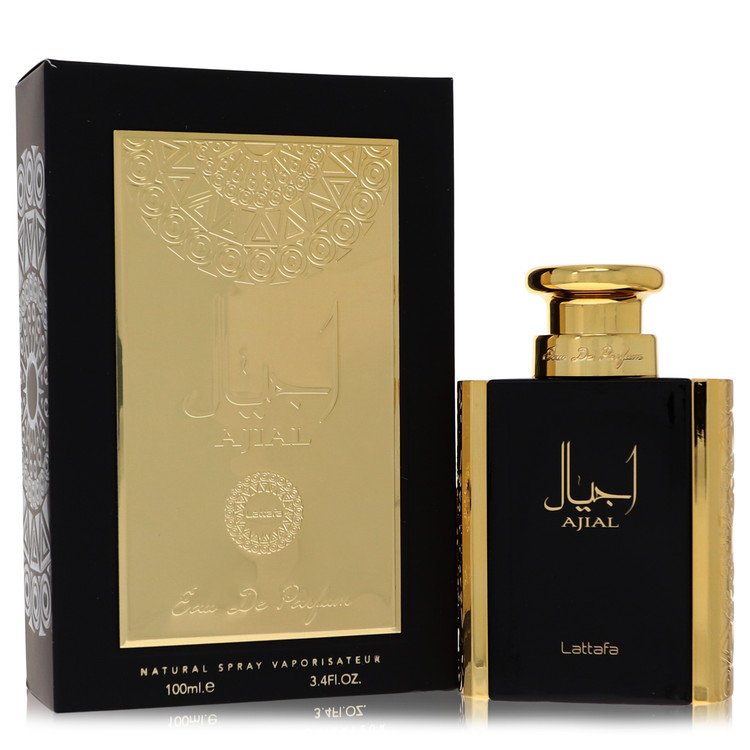 Lattafa Ajial Eau De Parfum Spray for Men, 3.4 oz / 100 ml