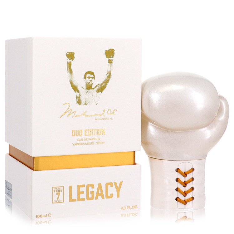 Muhammad Ali Eau De Parfum Spray Round 7 Oud Edition 3.3 oz (98 ml) for Men