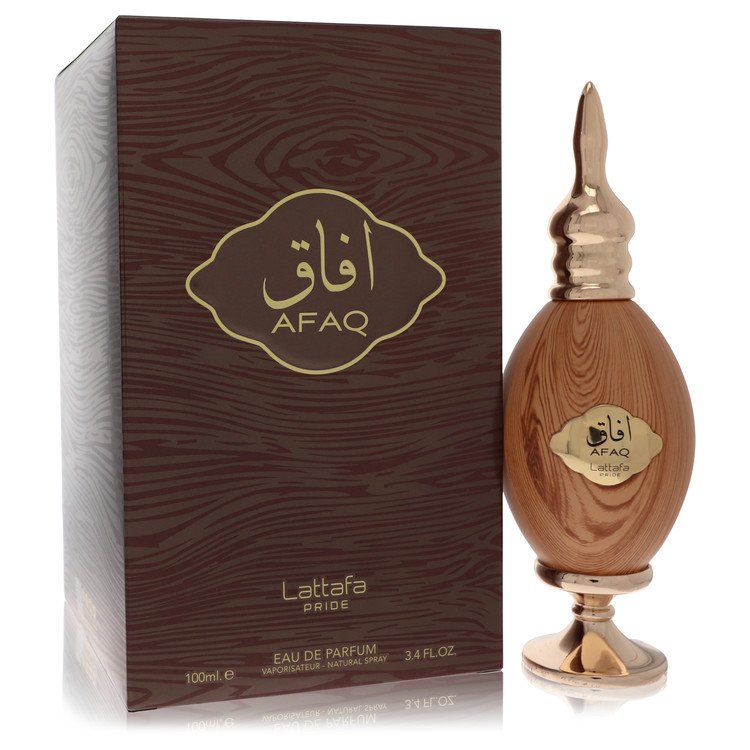 Lattafa Pride Afaq Gold Unisex Eau De Parfum Spray 3.4 oz / 100 ml