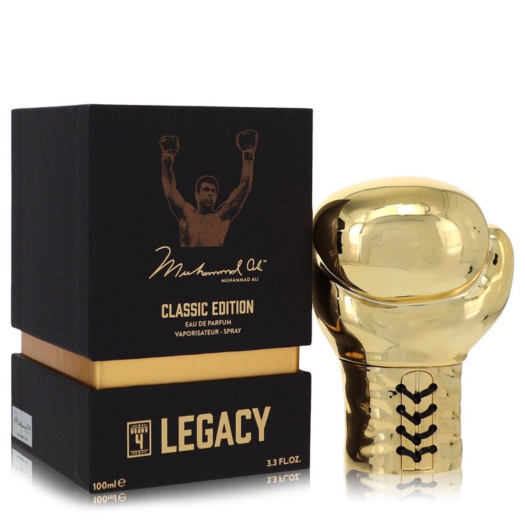 Muhammad Ali Eau De Parfum Spray Legacy Round 4 Classic Edition 3.3 oz / 100 ml