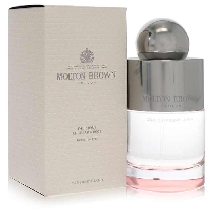 Molton Brown Delicious Rhubarb & Rose Eau de Toilette Spray for Women, 3.3 oz / 100 ml