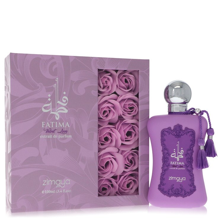 Afnan Fatima Velvet Love Extrait De Parfum Spray for Women 3.4 oz / 100 ml