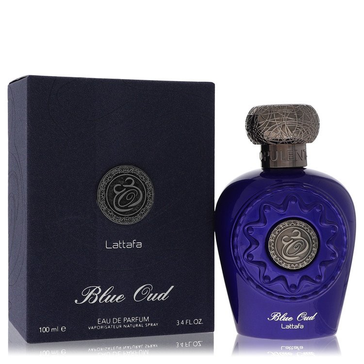 Lattafa Blue Oud Unisex Eau de Parfum Spray 3.4 oz / 100 ml