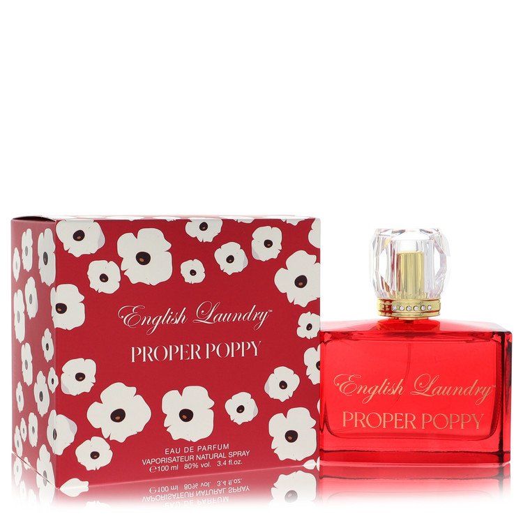 English Laundry Proper Poppy Eau de Parfum Spray 3.4 oz (100 ml) for Women