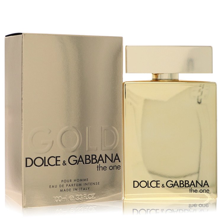 Dolce & Gabbana The One Gold Intense Eau De Parfum Spray 3.3 oz / 100 ml for Men