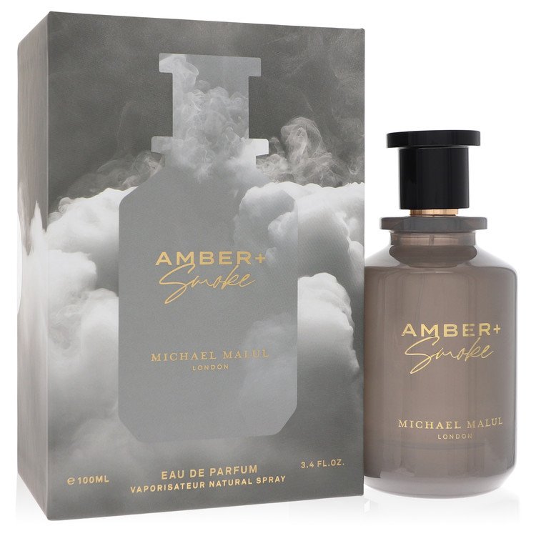 Michael Malul Amber and Smoke Eau De Parfum Spray 3.4 oz / 100 ml for Men