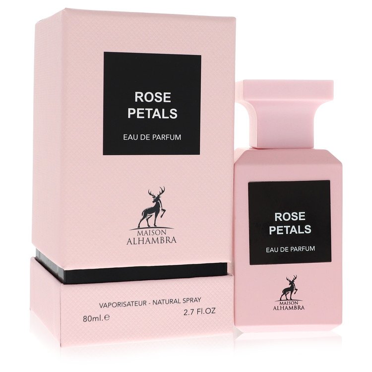 Maison Alhambra Rose Petals Eau de Parfum Spray 2.7 oz / 80 ml for Women