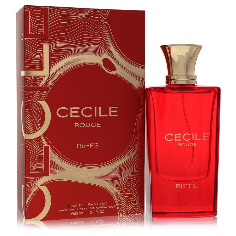 Riiffs Cecile Rouge Eau De Parfum Spray for Women 2.7 oz / 80 ml