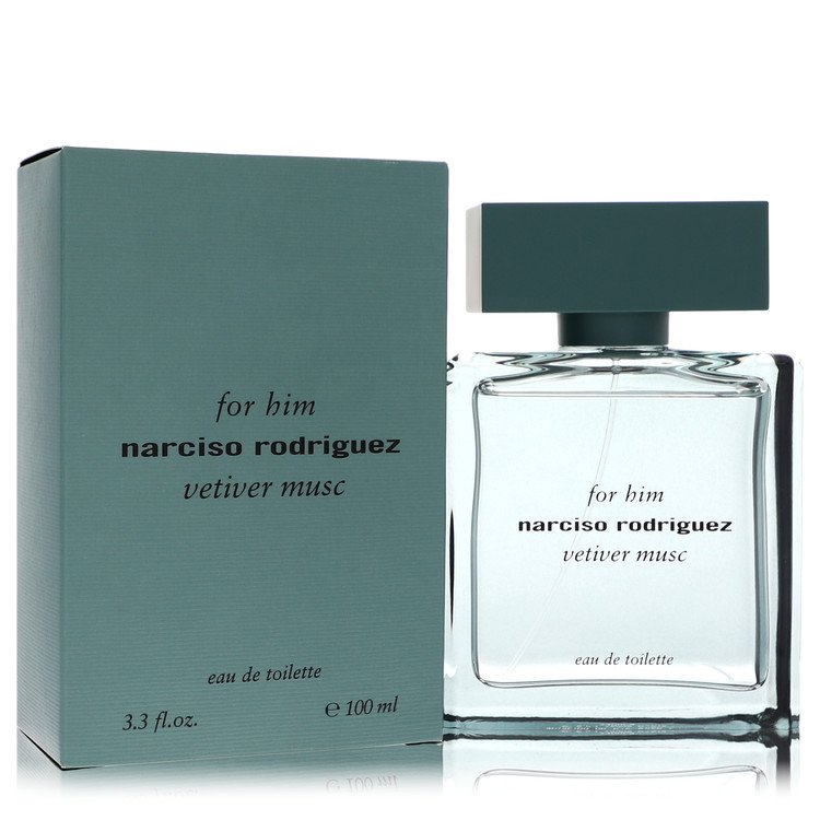 Narciso Rodriguez Vetiver Musc Eau de Toilette Spray 3.3 oz / 100 ml for Men