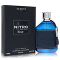 Dumont Nitro Blue Eau De Parfum Spray for Men, 3.4 oz / 100 ml
