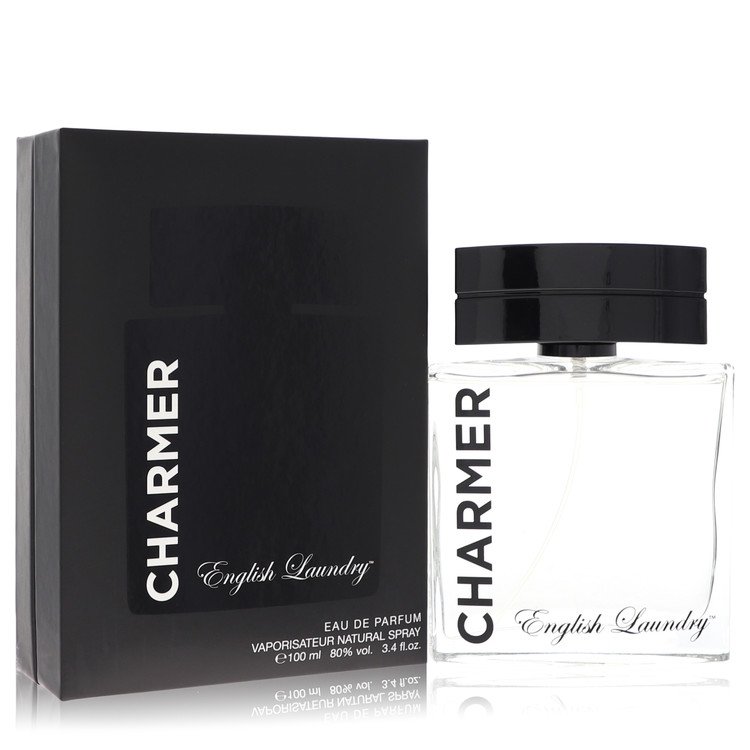 English Laundry Charmer Eau De Parfum Spray for Men, 3.4 oz / 100 ml