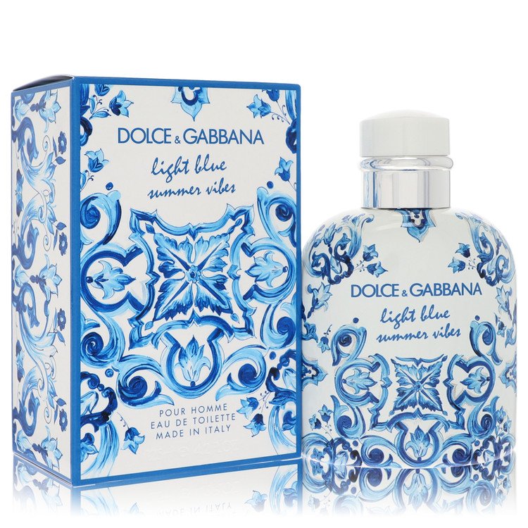 Dolce & Gabbana Light Blue Summer Vibes Eau De Toilette Spray 4.2 oz / 125 ml