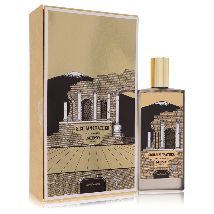 Memo Sicilian Leather Eau de Parfum Spray for Men, 2.5 oz / 75 ml