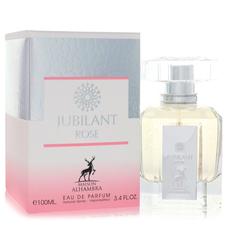 Maison Alhambra Jubilant Rose Eau De Parfum Spray 3.4 oz / 100 ml for Women