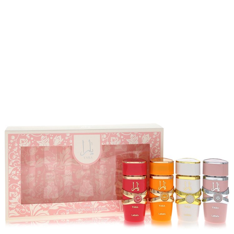 Lattafa Yara Gift Set - Mini My Yara Eau de Parfum Collection, 0.8 oz / 24 ml Each