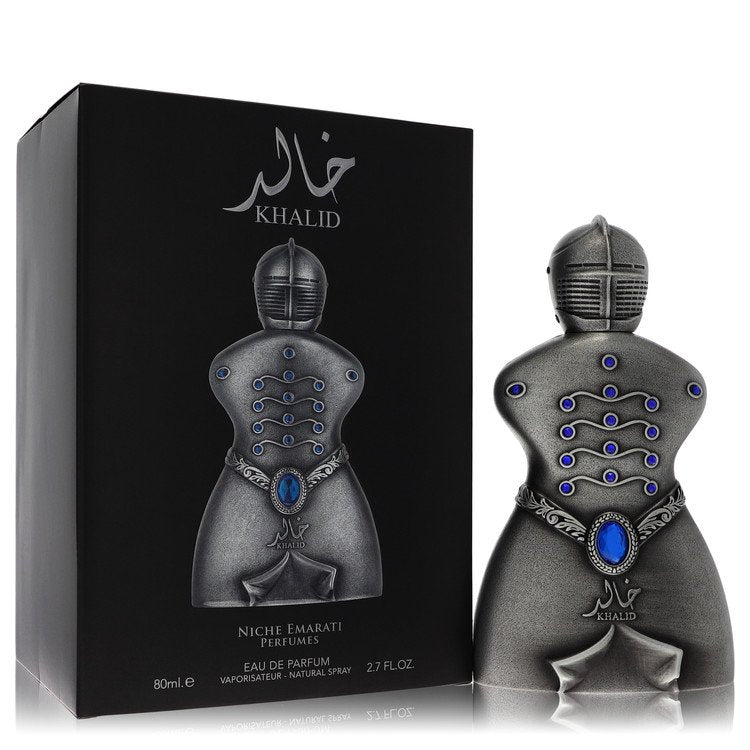 Lattafa Niche Emarati Khalid Eau De Parfum Spray for Men 2.7 oz / 80 ml