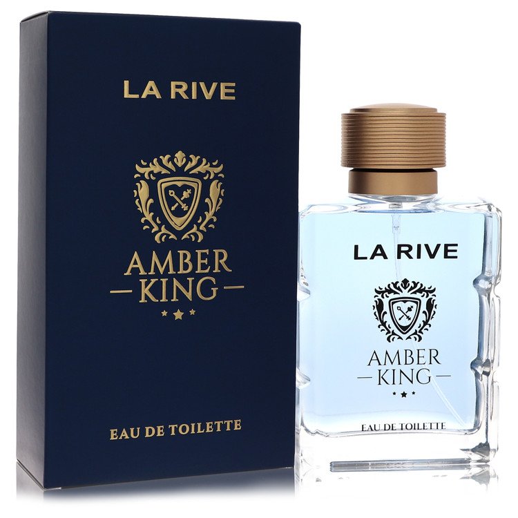 La Rive Amber King Eau de Toilette Spray 3.4 oz / 100 ml for Men