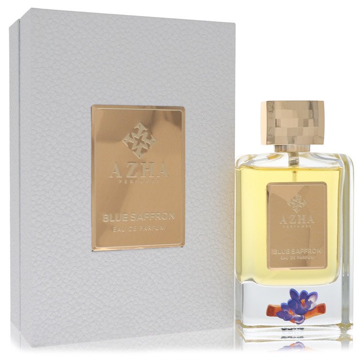 Azha Blue Saffron Eau De Parfum Spray for Women 3.4 oz (100 ml)