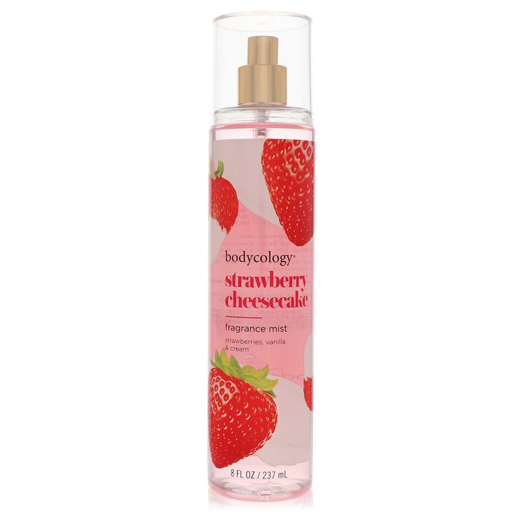 Bodycology Strawberry Cheesecake Fragrance Mist Spray for Women, 8 oz/237 ml