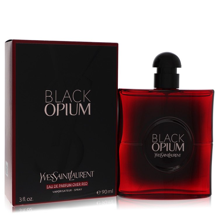 Yves Saint Laurent Black Opium Over Red Eau De Parfum Spray 3 oz / 90 ml for Women
