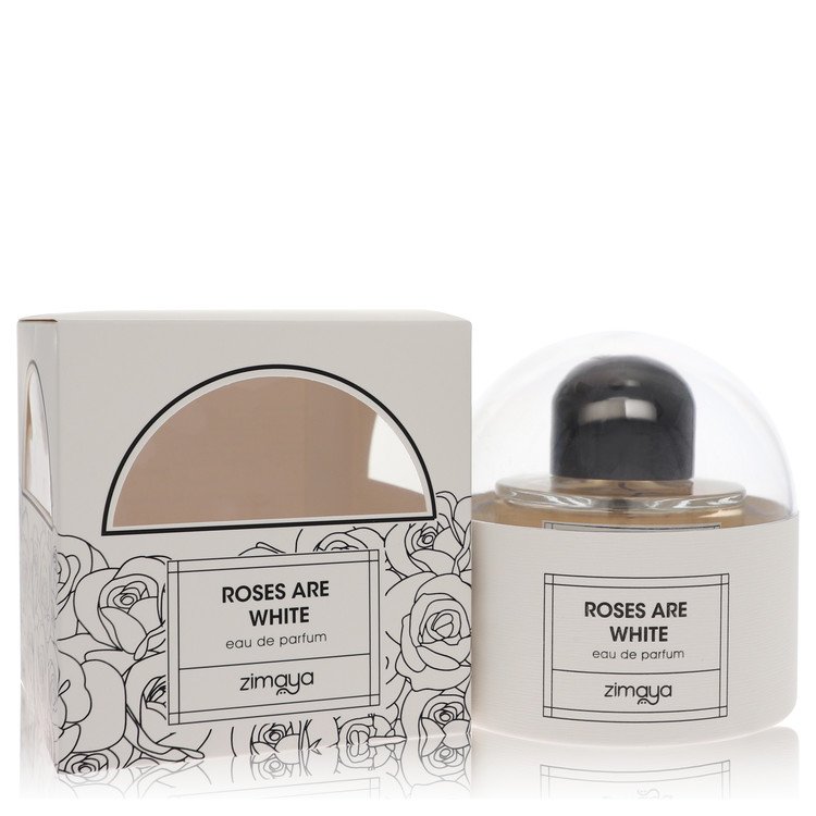 Afnan Zimaya Roses Are White Eau De Parfum Spray 3.4 oz / 100 ml Unisex