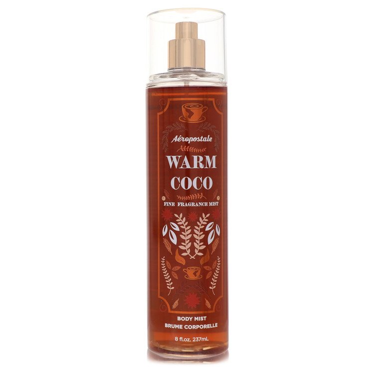 Aeropostale Warm Coco Body Mist Spray for Women, 8 oz / 236 ml