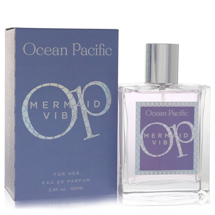 Ocean Pacific Mermaid Vibes Eau De Parfum Spray for Women, 3.4 oz / 100 ml
