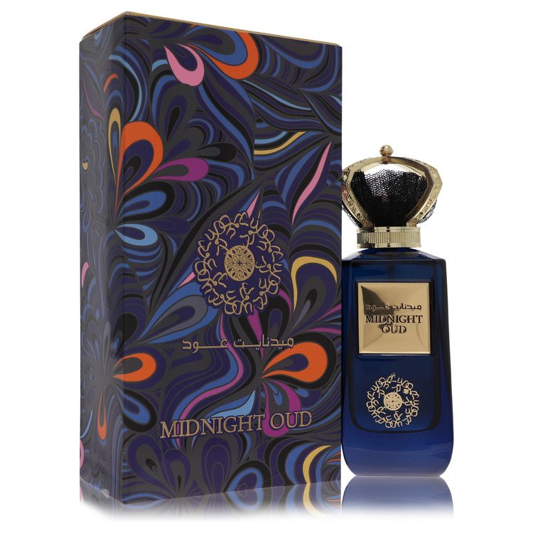 Al Zaafaran Midnight Oud Eau De Parfum Spray 3.4 oz / 100 ml Unisex
