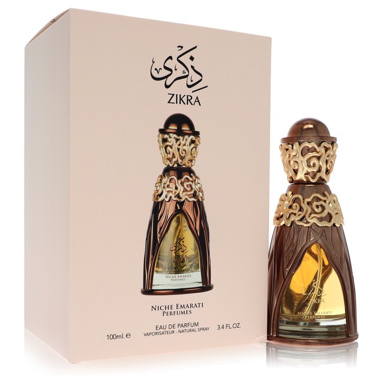 Lattafa Niche Emarati Zikra Eau De Parfum Spray for Women 3.4 oz / 100 ml