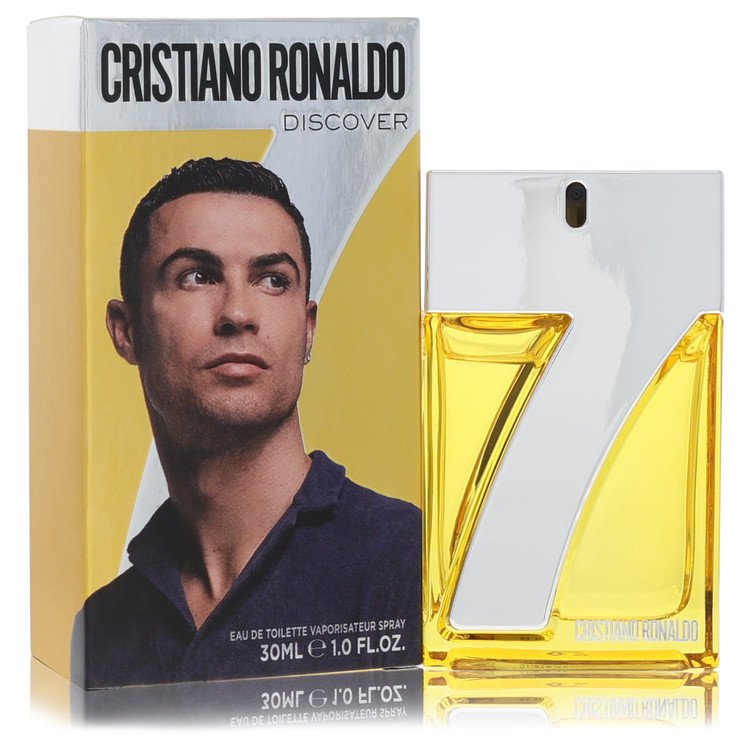 Cristiano Ronaldo Discover Eau De Toilette Spray for Men, 3.4 oz / 100 ml