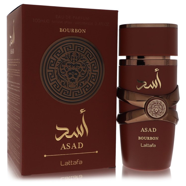 Lattafa Asad Bourbon Eau De Parfum Spray 3.4 oz / 100 ml for Men