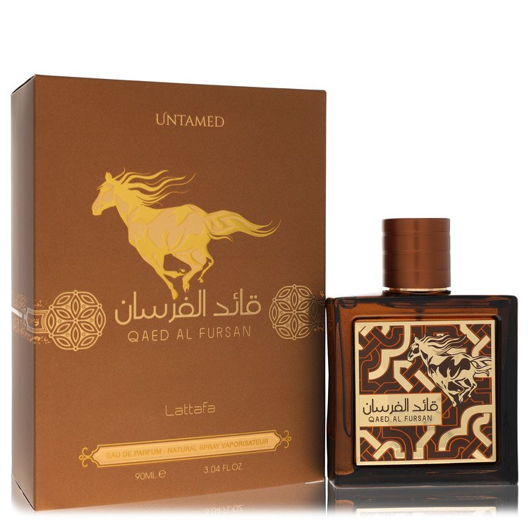 Lattafa Qaed Al Fursan Untamed Eau De Parfum Spray 3.04 oz / 90 ml for Men