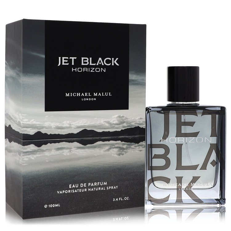 Michael Malul Jet Black Horizon Eau De Parfum Spray for Men 3.4 oz / 100 ml