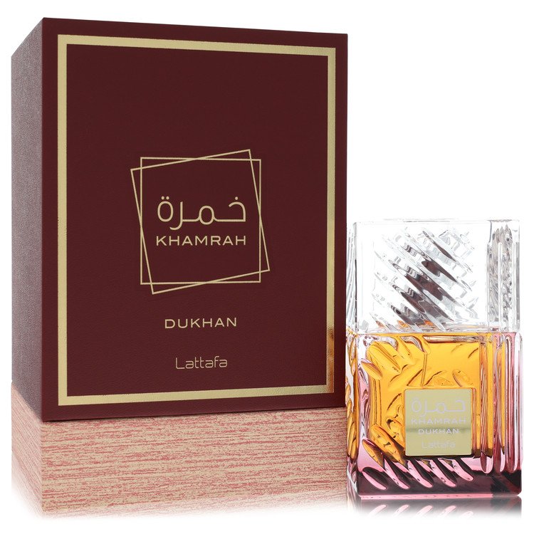 Lattafa Khamrah Dukhan Unisex Eau De Parfum Spray 3.4 oz / 100 ml