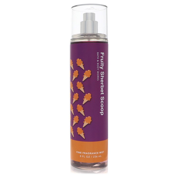Bath & Body Works Fruity Sherbet Scoop Fine Fragrance Mist for Women, 8 oz / 236 ml