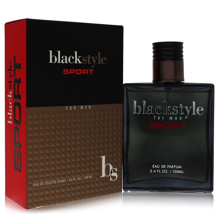 Yzy Black Style Sport Eau de Toilette Spray 3.4 oz / 100 ml for Men
