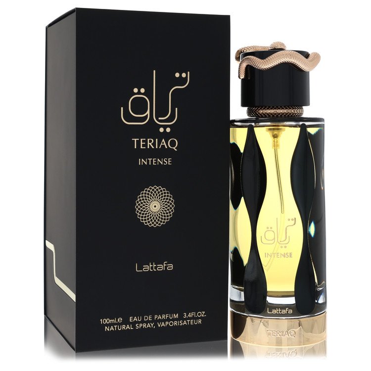 Lattafa Teriaq Intense Eau De Parfum Spray for Men 3.4 oz / 100 ml