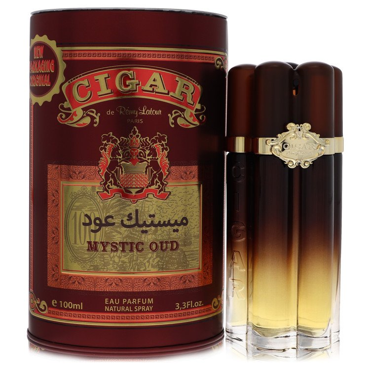 Cigar Mystic Oud by Remy Latour Eau de Parfum Spray for Men 3.3 oz / 100 ml