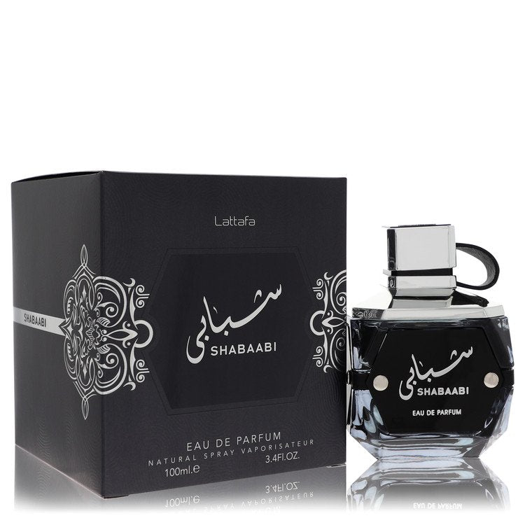 Lattafa Shabaabi Unisex Eau De Parfum Spray, 3.4 oz / 100 ml for Men