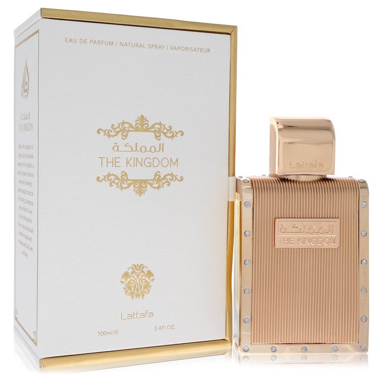 Lattafa The Kingdom Eau De Parfum Spray 3.4 oz (100 ml) for Men