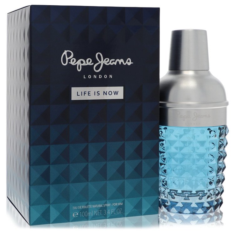 Pepe Jeans Life is Now Eau de Toilette Spray 3.4 oz (100 ml) for Men