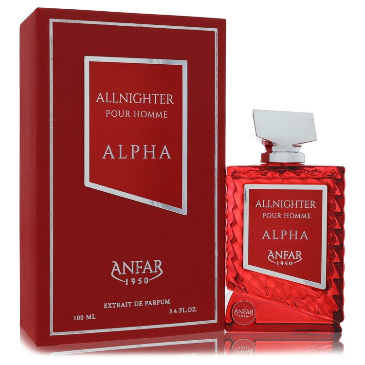 Anfar All Nighter Alpha Eau de Parfum Spray 3.4 oz / 100 ml for Men
