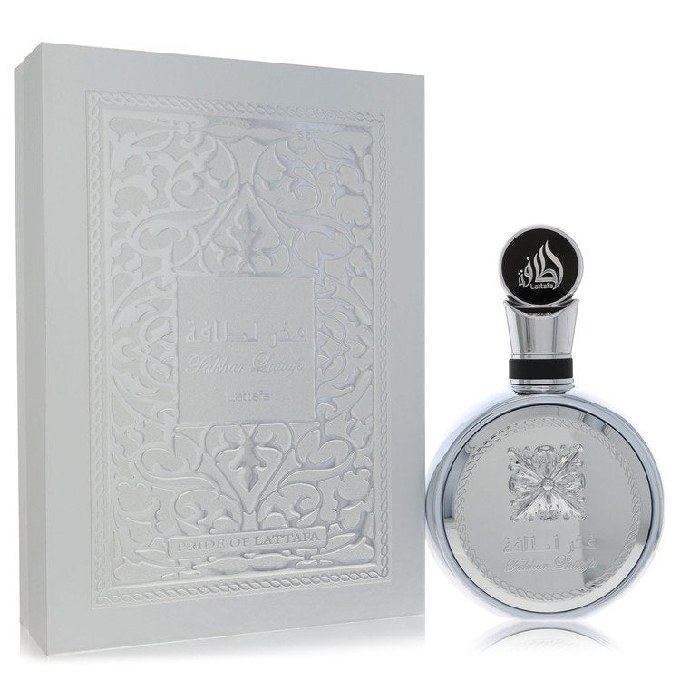 Lattafa Fakhar Platin Unisex Eau De Parfum Spray 3.4 oz / 100 ml