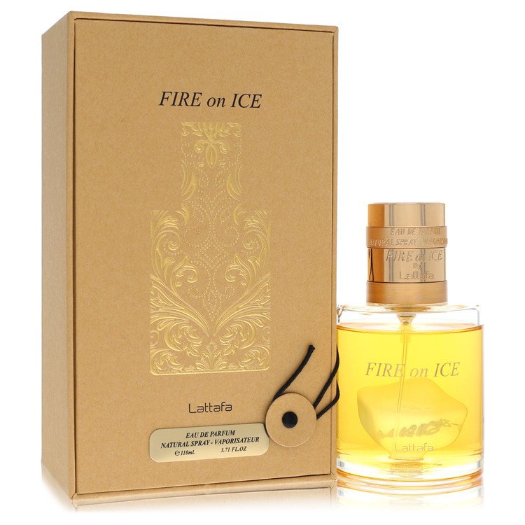 Lattafa Fire on Ice Unisex Eau de Parfum Spray 3.7 oz / 110 ml
