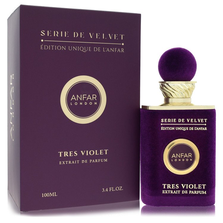 Anfar London Tres Violet Extrait De Parfum Spray 3.4 oz (100 ml) for Women
